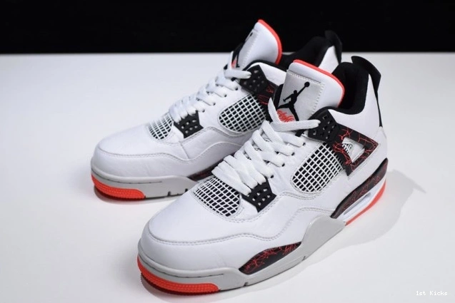 1st Kicks Shoes 1083 Air Jordan SmartChoice 308497- Retro 4 Hot Lava 1111